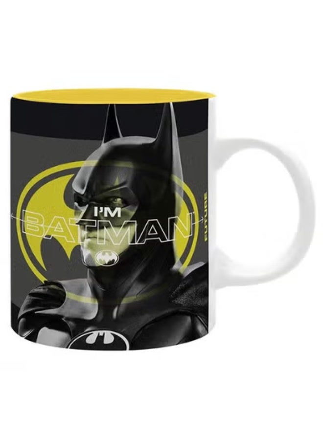 إم إي سي كوب قهوة بطبعة باتمان وفلاش من MEC | كوب مروحة دي سي كوميكس | كوب إسبرسو 11 أونصة - Image 1